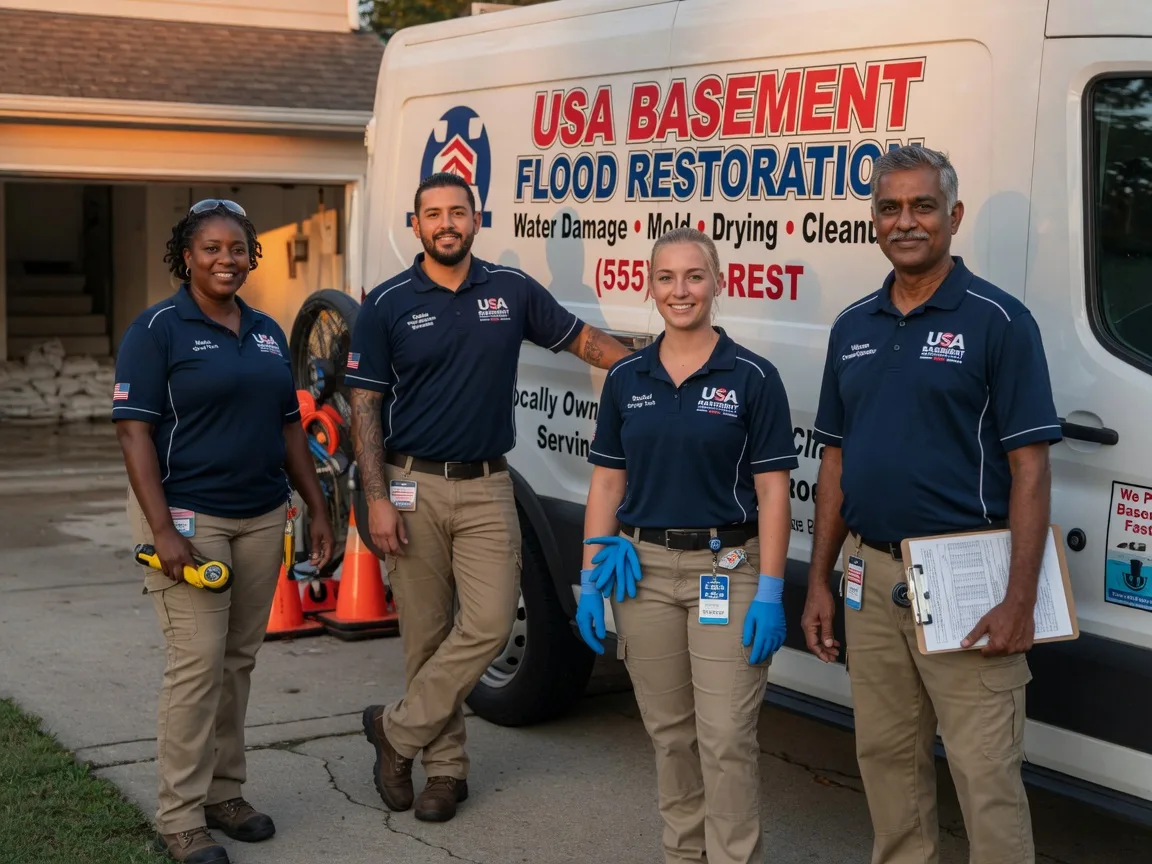 Basement Flood Cleanup company in Dubberly, LA