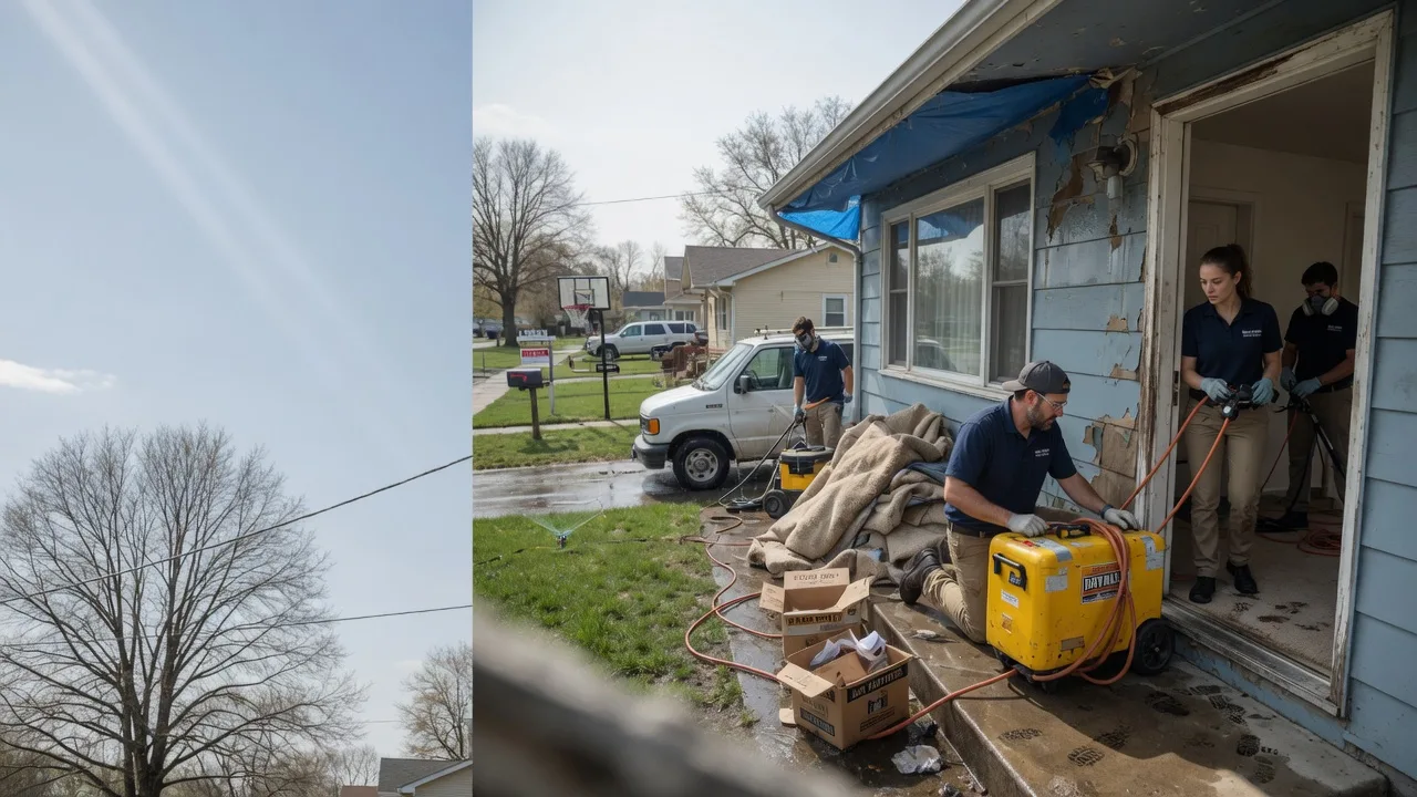 Basement Flood Cleanup in Dubberly, LA near me